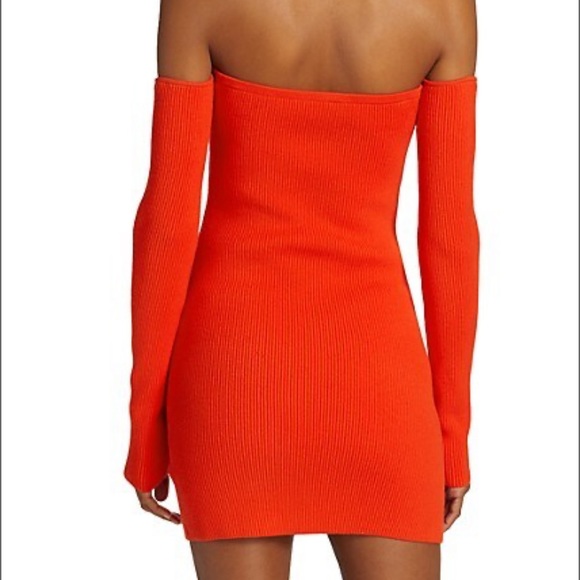 Helmet Lang Contour Minidress - Picture 5 of 8